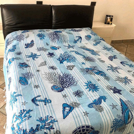 Granfoulard-Copriletto-in-Puro-Cotone-Fantasia-Marina-210x240-cm