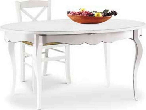 GRANT---tavolo-da-pranzo-ovale-allungabile-in-legno-massello-100x160/210-Bianco-Milani-Home