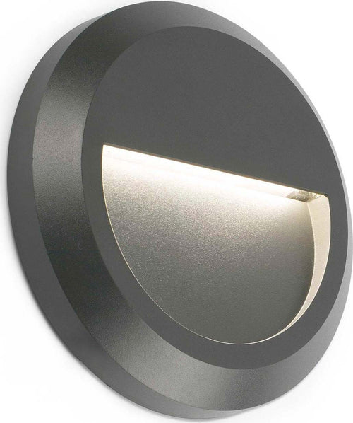 GRANT R Lampada da parete grigio scuro Illuminazione/Illuminazione per interni/Illuminazioni per pareti/Applique Led Mall Home - Napoli, Commerciovirtuoso.it