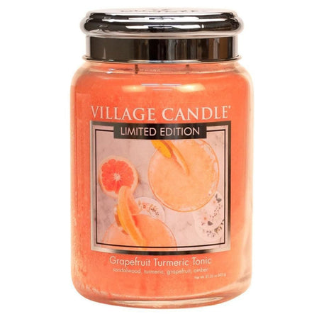 Candele profumate "Village Candle" profumatore per ambienti, Giara in vetro 730 gr, 26 once