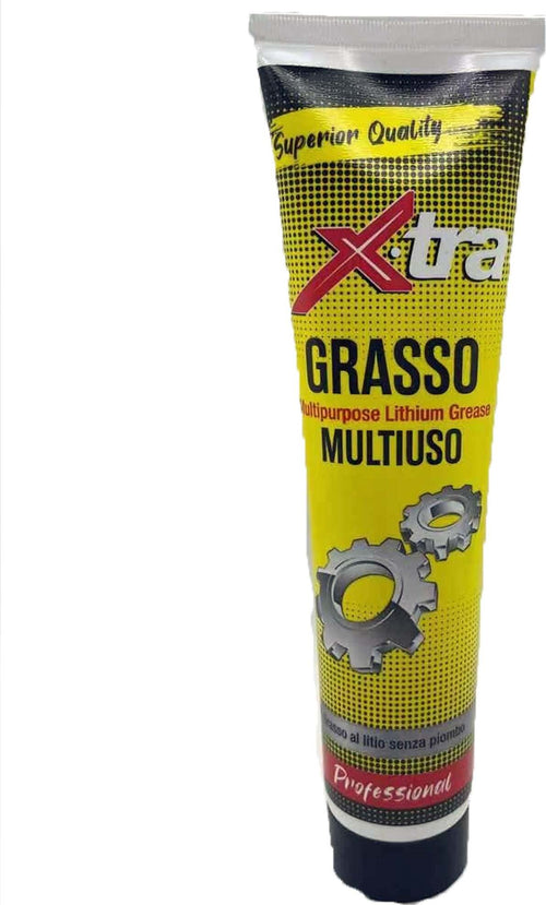 Grasso Multiuso Lubrificante Al Litio Tubetto Da 125 Ml Anticorrosivo Idrofugo Fai da te/Utensili elettrici e a mano/Accessori per utensili elettrici/Lubrificanti Trade Shop italia - Napoli, Commerciovirtuoso.it