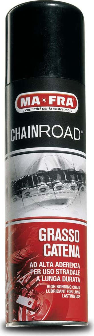 Grasso per Catena da 250ML SPRAY Mafra Chainroad per moto, bici e catene di ogni genere Auto e Moto/Oli e liquidi/Grassi e lubrificanti Scontolo.net - Potenza, Commerciovirtuoso.it