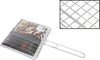 Graticola-Griglia-Barbecue-Doppia-In-Ferro-Grigliata-Pesce-Arrosto-21.5-X-19.5cm