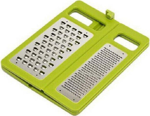 GRATTUGIA MULTIFUNZIONE GRATTA FORMAGGIO AFFETTA VERDURE ORTAGGI 4 IN 1 ACCIAIO  Trade Shop italia - Napoli, Commerciovirtuoso.it