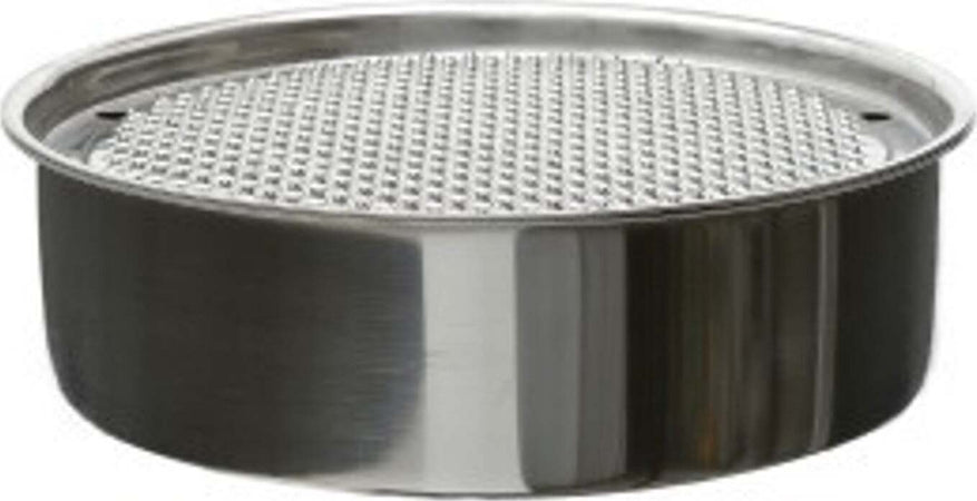 GRATTUGIA PER FORMAGGIO VERDURE IN ACCIAIO INOX CON CONTENITORE 18 CM  Trade Shop italia - Napoli, Commerciovirtuoso.it