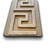 €16,99ml *** STOCK *** Pacco da 44ml di cornice decorativa in XPS Resinata per esterno 19,5X3X200cm PD013 - Eternal Parquet