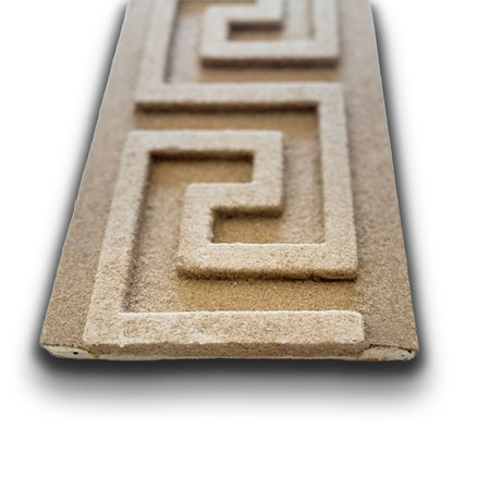 €16,99ml *** STOCK *** Pacco da 44ml di cornice decorativa in XPS Resinata per esterno 19,5X3X200cm PD013 - Eternal Parquet