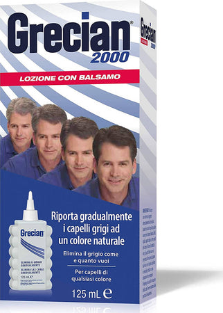 Grecian 2000 Lozione colorante con balsamo Elimina il grigio gradualmente 125 ml Bellezza/Cura dei capelli/Colore/Colore semi permanente Profumeria Chèri - Locri, Commerciovirtuoso.it