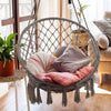 GREDY---sedia-sospesa-rotonda-cm-tondo-80/60x120-h-Grigio-scuro-Milani-Home
