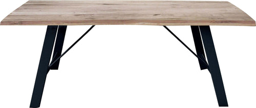 GREGORY---tavolo-da-pranzo-moderno-in-metallo-e-legno-250x100-Nero-Milani-Home