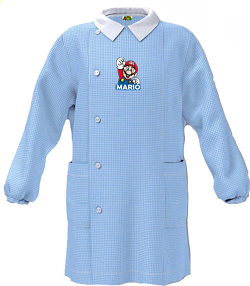 Grembiule Asilo Super Mario da 3 a 6 anni Giochi e giocattoli/Attività creative/Camici e grembiuli Store Kitty Fashion - Roma, Commerciovirtuoso.it