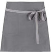 Grembiule Bari Grigio Davantino 45x80 Cameriere Cuoco Servizio Sala