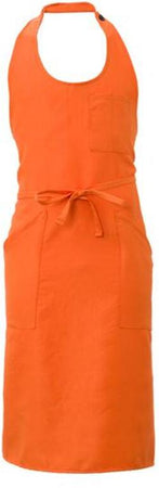 Grembiule Capri Arancio Grembiule Cameriere Sommelier con Pettorina
