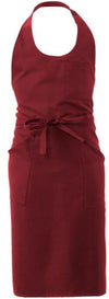Grembiule Capri Bordeaux Grembiule Cameriere Sommelier con Pettorina