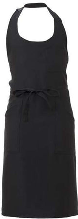 Grembiule Capri Nero Grembiule Cameriere Sommelier con Pettorina