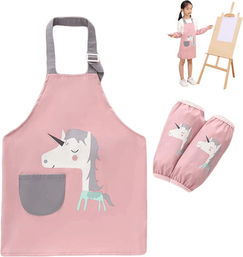Grembiule Chef Bambini per Pittura E Cucina Rosa Con Maniche Casa e cucina/Tessili per la casa/Tessili da cucina/Grembiuli Liquidator Italia - Nicosia, Commerciovirtuoso.it