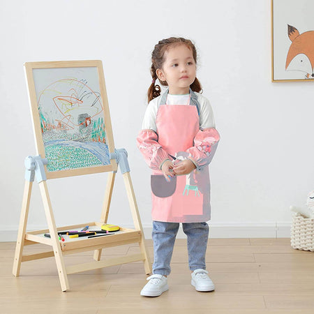 Grembiule Chef Bambini per Pittura E Cucina Rosa Con Maniche Casa e cucina/Tessili per la casa/Tessili da cucina/Grembiuli Liquidator Italia - Nicosia, Commerciovirtuoso.it