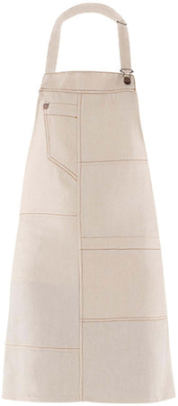 Grembiule Colorado Beige Grambiule con Pettorina Cameriere Estetica Acconciature