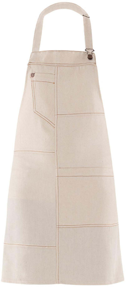 Grembiule Colorado Beige Grambiule con Pettorina Cameriere Estetica Acconciature