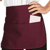 Grembiule-Corto-Con-Tasche-Cameriere-Paravanti-Pub-Bar-Barman-Davantino