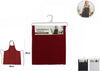 Grembiule-Da-Cucina-Con-Tasca-Laccio-Girovita-Chef-Bar-Cuoco-Tinta-Unita-70001