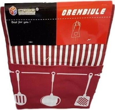 GREMBIULE DA CUCINA IN TESSUTO CON TASCA E LACCI CASA BAR CHEF BBQ RISTORAZIONE  Trade Shop italia - Napoli, Commerciovirtuoso.it