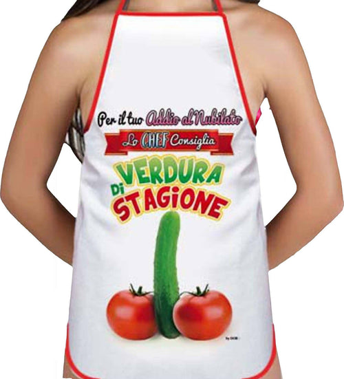 Grembiule Dello Chef Per Il Tuo Addio Al Nubilato Lo Chef Consiglia Verdura Di Stagione Divertente Grembiule Regalo Addio Al Celibato Salute e cura della persona/Erotismo e contraccezione/Sex toys/Gadget per addio al nubilato e al celibato Kondorama - Martinsicuro, Commerciovirtuoso.it