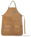Grembiule in cuoio per saldatori 2 tasche lunghezza intera 900x620 mm Silverline