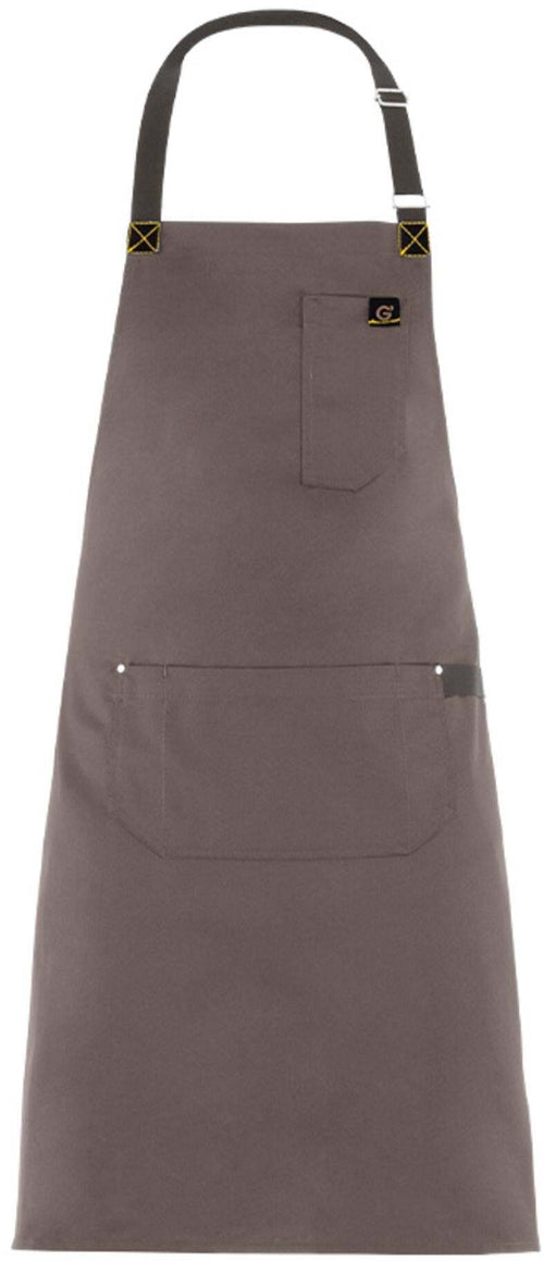 Grembiule Jersey Tortora Grembiule Cuoco Regolabile con Pettorina