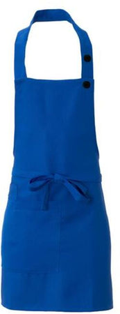 Grembiule Latina Royal Azzurro Grembiule Cameriere Regolabile con Pettorina
