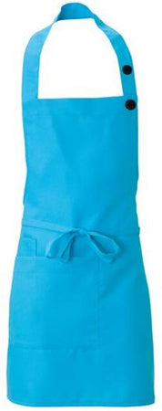 Grembiule Latina Turchese Azzurro Grembiule Cameriere Regolabile con Pettorina