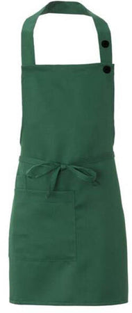 Grembiule Latina Verde Scuro Grembiule Cameriere Regolabile con Pettorina