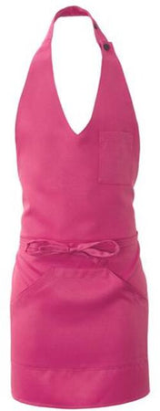 Grembiule Lipari Fucsia Grembiule Servizio Pettorina con Tascone