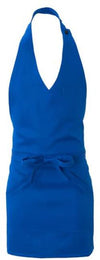 Grembiule Lipari Royal Azzurro Grembiule Servizio Pettorina con Tascone