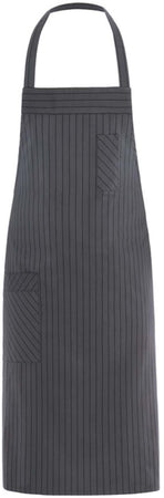 Grembiule Louvre Gessato Largo Grigio
