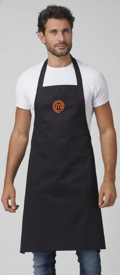 Grembiule Masterchef by Siggi Originale Idea Regalo Grembiule Da Cucina Cotone 190 Gr Con Laccio Girocollo Regolabile E Lacci in Vita Logo Masterchef Al Centro Diversi Colori