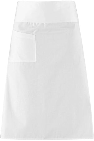 Grembiule Missouri Bianco Grembiule Cuoco Vita con Baschina