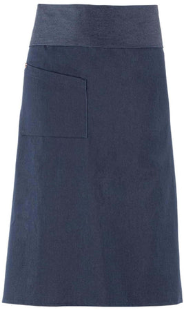 Grembiule Missouri Jeans Blu Grembiule Cuoco Cameriere Vita con Baschina