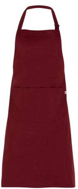 Grembiule Pettorina Zante Bordeaux Grembiule Cuoco con Tasca