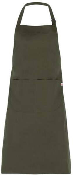 Grembiule Pettorina Zante Verde Militare Grembiule Cuoco con Tasca