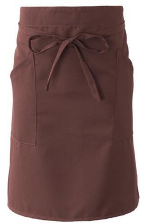 Grembiule Positano Marrone Grembiule Servizio Vita con Tascone