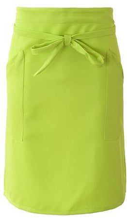 Grembiule Positano Pistacchio Verde Grembiule Servizio Vita con Tascone