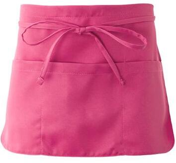 Grembiule Pub Fucsia con Tasche Grembiule Corto Bar Caffè Gelateria