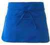 Grembiule Pub Royal Azzurro con Tasche Grembiule Corto Bar Caffè Gelateria