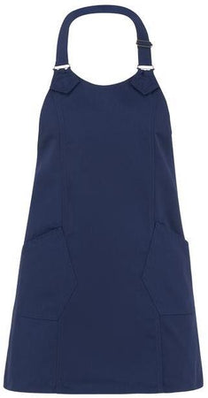 Grembiule Virginia Blu Grembiule Donna con Tasconi Regolabile Pettorina Cameriera Osteria