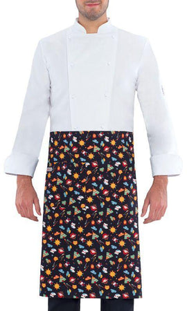 Grembiule Vita Fantasia Gufi Zagabria 100% Cotone Grembiule Cucina Fantasia Grembiule Servizio Pub