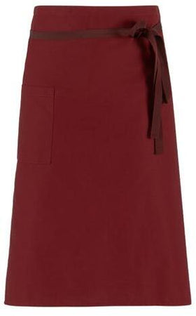 Grembiule Vita Matera Bordeaux Grembiule Cuoco con Tasca