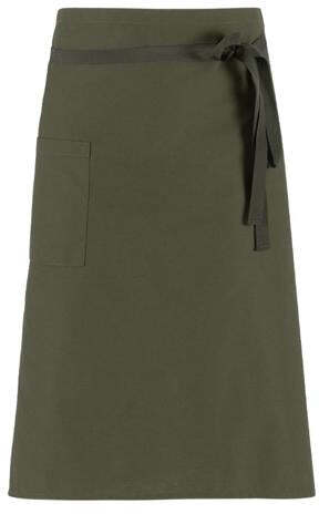 Grembiule Vita Matera Verde Militare Grembiule Cuoco con Tasca