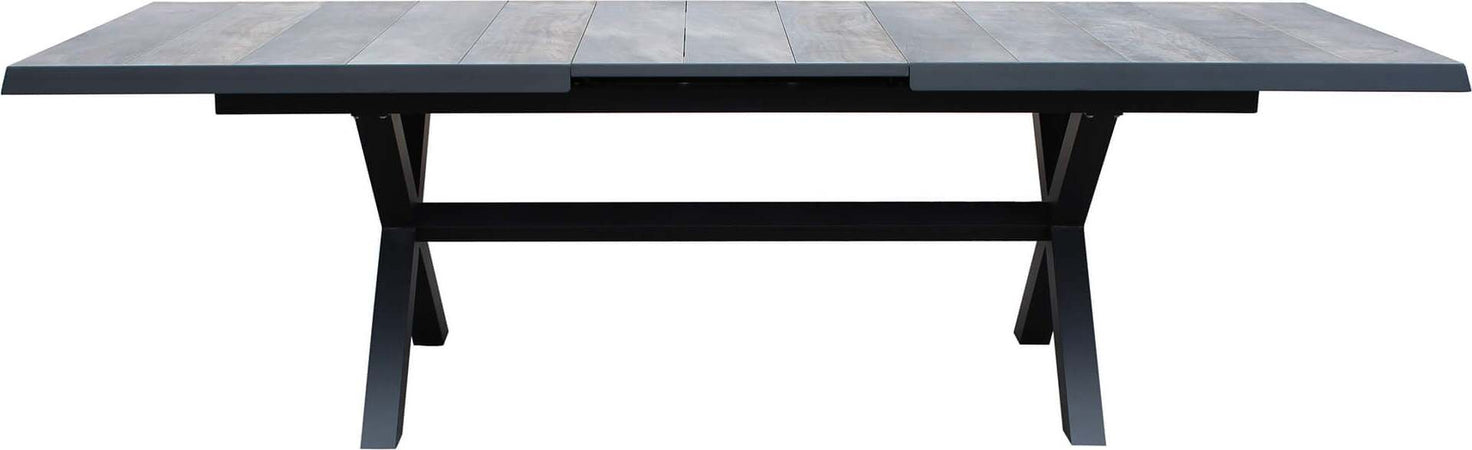 GRES---tavolo-da-giardino-allungabile-in-alluminio-e-gres-cm-200/260x100-Antracite-Milani-Home