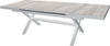 GRES---tavolo-da-giardino-allungabile-in-alluminio-e-gres-cm-200/260x101-Bianco-Milani-Home